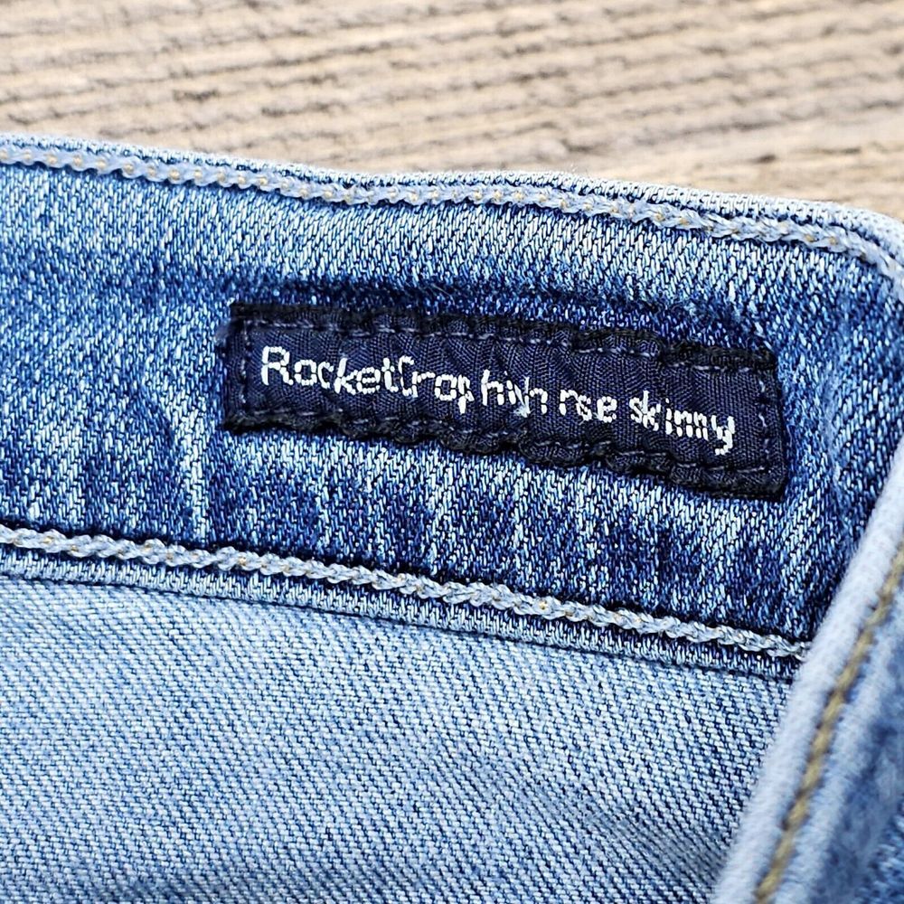 Citizens of Humanity Rocket High Rise‎ Skinny Jeans Distressed Women's Size 28 - Picture 7 of 15